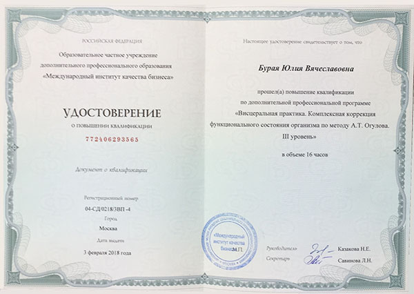 Висцеральная практика